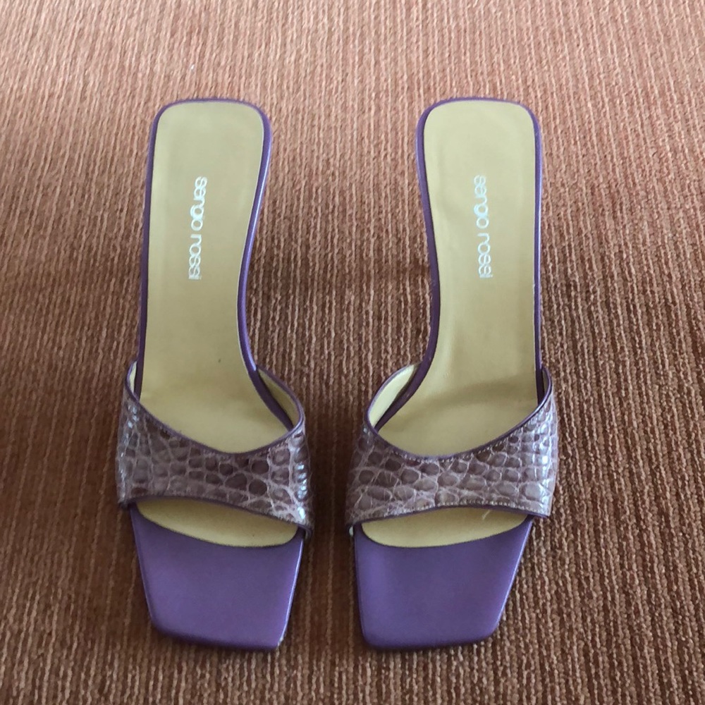 Sergio Rossi kitten heels